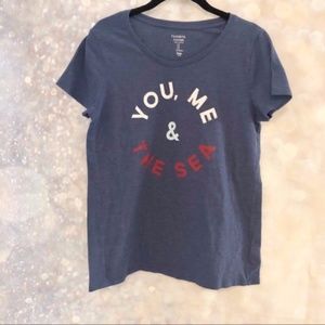 GAP • “you, me & the sea”  favorite tee